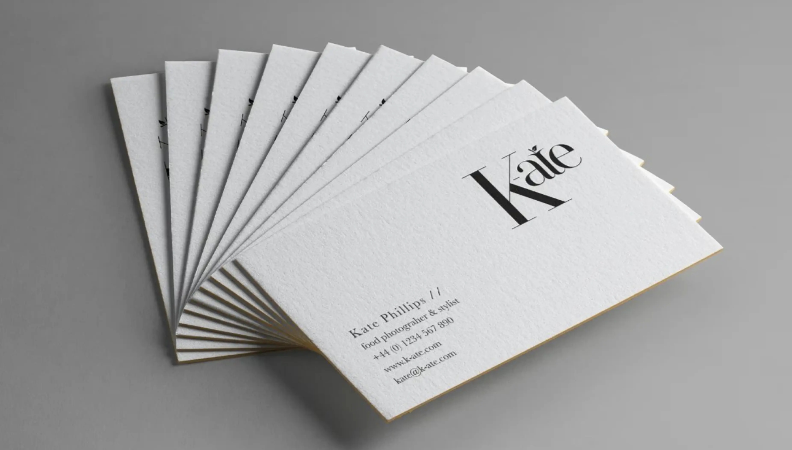 Kate - brand design - menu print - Fort Greene