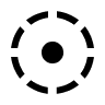 Advertising icon dark